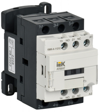 IEK ARMAT Контактор КМИ-А-11212 LC1D 12А 48В/АС3 1НО/1НЗ