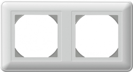 Systeme Electric Wessen 59 Aqua Бел Рамка 2-ая IP44