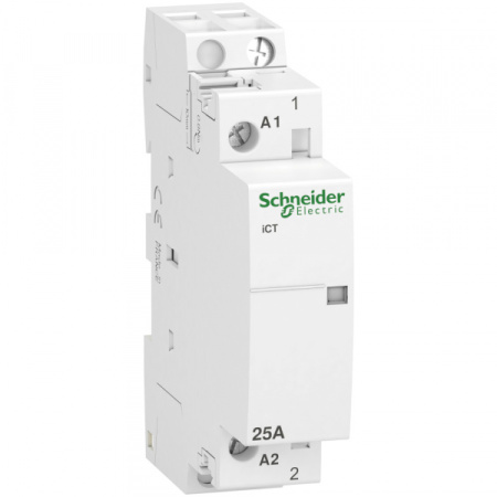 Schneider Electric Acti 9 iCT25A Контактор модульный 1НО 230/240В АС 50Гц