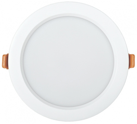 IEK LIGHTING PRO Светильник LED ДВО 1821 PRO белый круг 24Вт 4000K IP54