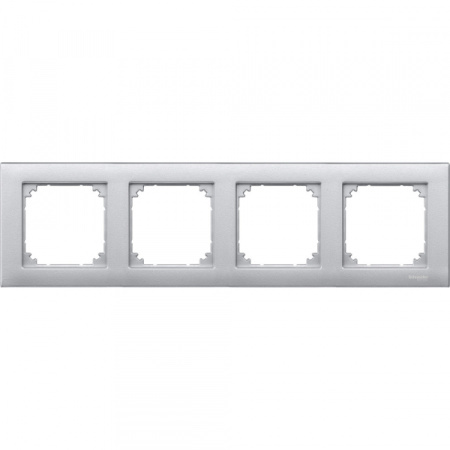 Schneider Electric Merten SM M-Plan Алюминий Рамка 4-ая