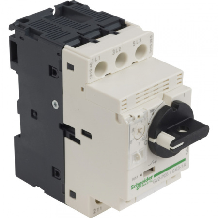 Schneider Electric GV2 Автоматический выключатель с комбинированным расцепителем (0,63-1А)