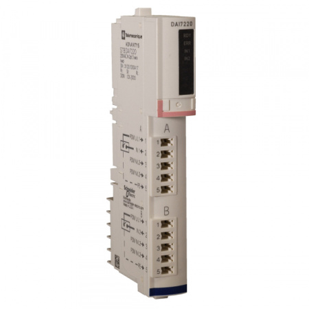 Schneider Electric Modicon Модуль дискретного входа AC 230В, 2 канала (комплект)