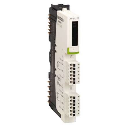 Schneider Electric Modicon Модуль аналогового входа, 2 канала -10..+10В (комплект)