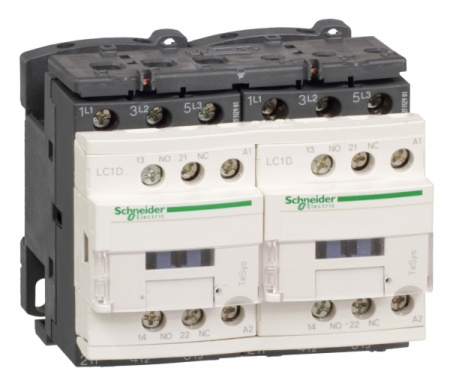 Schneider Electric Contactors D Контактор реверсивный 3P, 32 A, 230В 50/60Гц, мех.и электр