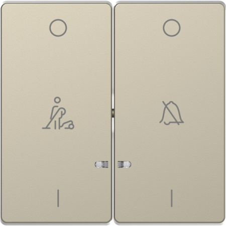 Schneider Electric Merten D-Life Сахара Клавиша 2-ая, линзой LED, символ: «звонок»/горничная