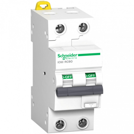 Schneider Electric Дифференциальный автоматический выключатель 2П 10КА 16А C 30МА AC
