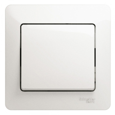 Systeme Electric Glossa Перламутр Выключатель 1-клавишный, сх.1, 10АХ (в сборе)