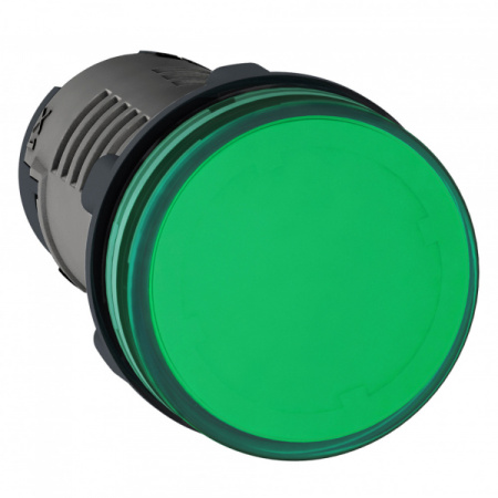 Schneider Electric Лампа сигнальная, зеленая, 380В, LED