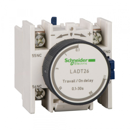 Schneider Electric Contactors D Дополнительный контактный блок с выдержкой времени (LADT26)