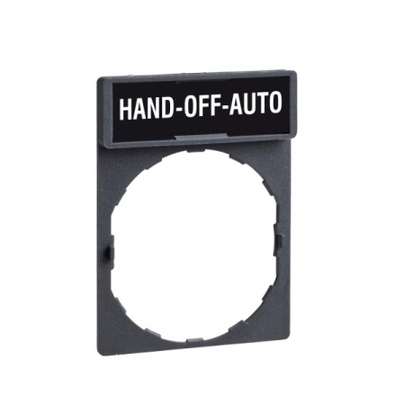 Schneider Electric Маркировка "HAND-OFF-AUTO"
