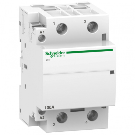 Schneider Electric Acti 9 iCT100A Контактор модульный 2НО 220/240В АС