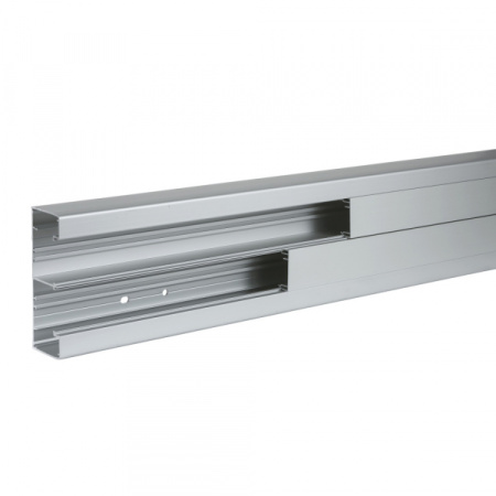 Schneider Electric OptiLine 45 Короб 2х секц.140х55мм с крышкой алюминий