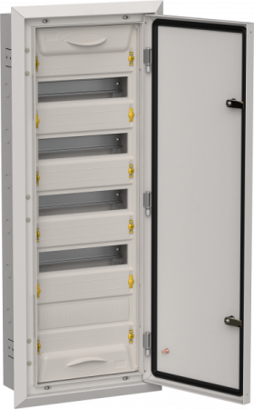 TITAN 5 Корпус мет. ЩРв-60 (1х60) 880х365х130 IP31 сер IEK