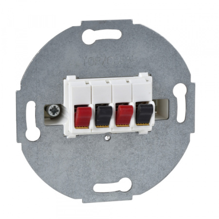 Schneider Electric Merten Бел Механизм АудиоРозетки 2-ой, пружинные клеммы