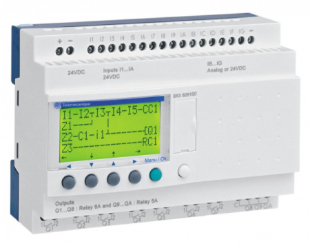 Schneider Electric Zelio Logic Интеллектуальное реле 26 I/O 24V (DC)