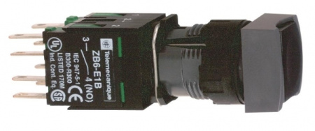 Schneider Electric Кнопка 16мм, с возвратом, синяя (XB6CA25B)
