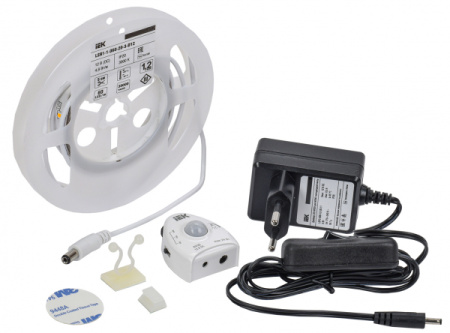 IEK Комплект DIY (2835WW60-4,8-IP20-12В 1,2м + др. + ДД)