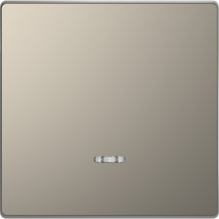 Schneider Electric Merten D-Life Никель Клавиша 1-ая с линзой для LED модуля