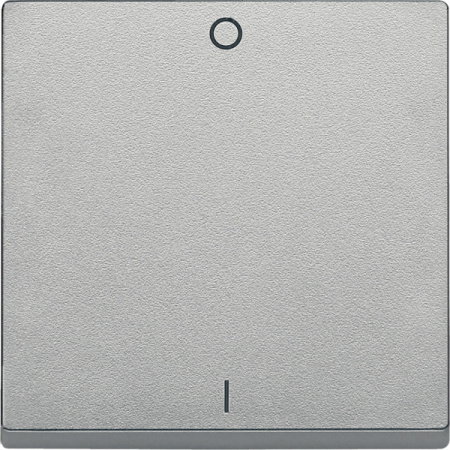 Schneider Electric Merten SM Алюминий Клавиша 1-ая с символами 0/1(MTN433260)