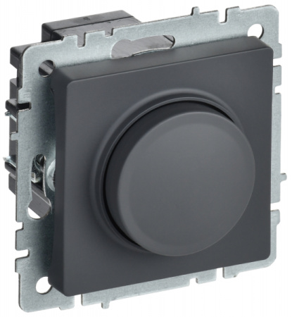 IEK BRITE BASE Графит Светорег. пов-наж. 600Вт СС10-1-0-БрГ