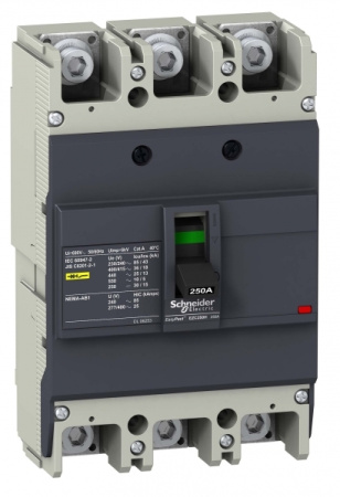 Schneider Electric EasyPact EZC 250 Автоматический выключатель 3P/3Т 200A 36кA/415В
