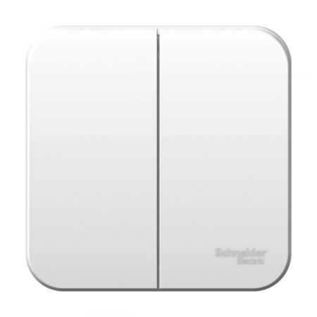 Systeme Electric Blanca наруж Бел Выключатель 2-клавишный, 6А, 250В