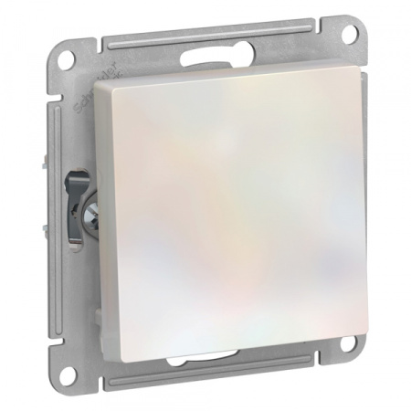 Systeme Electric AtlasDesign Жемчуг Кнопка нажимная сх.1, 10АХ, механизм