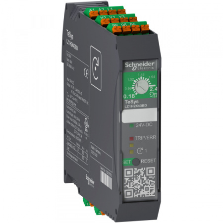 Schneider Electric TeSys T Пускатель 18…2,4A 24В DC пружинный зажим