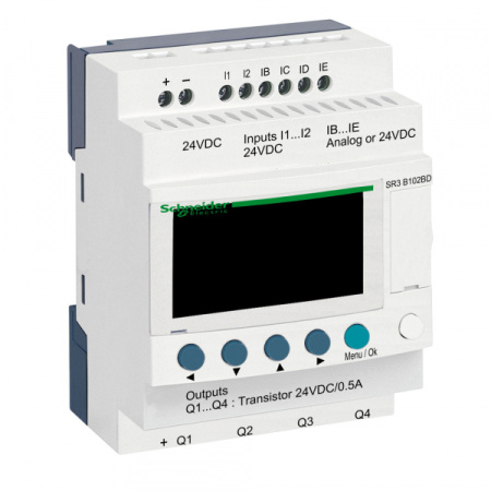 Schneider Electric Smart relays Zelio Logic Реле модульное 10вх/вых =24В
