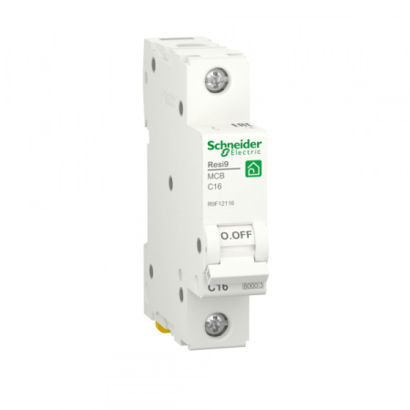 Schneider Electric RESI9 Автоматический выключатель (АВ) С 16А 1P 6000A