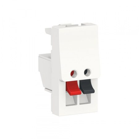 Schneider Electric Unica Modular Бел Аудиорозетка, 1 модуля
