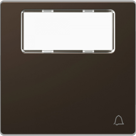 Schneider Electric Merten D-Life Мокко Клавиша 1-ая, с полем для надписи, «звонок»