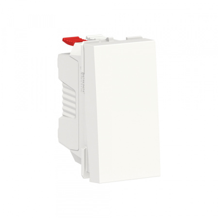 Schneider Electric Unica Modular Бел Выключатель 1-клавишный, сх. 1, 10 AX, 250В, 1 модуль