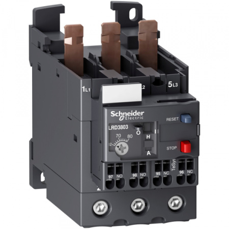 Schneider Electric Тепловое Реле перегрузки 62-80А класс 10 с блоком Everlink +пружинный зажим