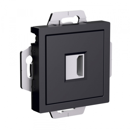 Systeme Electric AtlasDesign Карбон Розетка HDMI, механизм