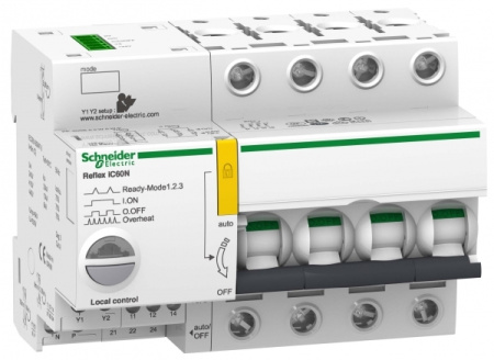 Schneider Electric Acti 9 Smartlink Reflex iC60N Автоматический выключатель с дистанционным приводом 4P 16A C Ti24