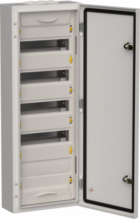 IEK TITAN 5 Корпус мет. ЩРн-60 (1х60) 835х310х140 IP54 сер