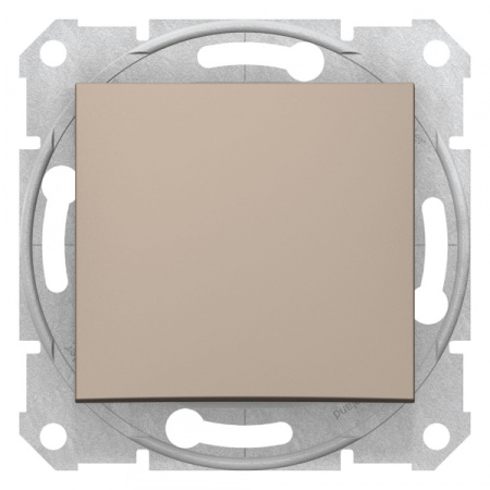 Schneider Electric Sedna Титан Переключатель 1-клавишный 10А (сх.6)
