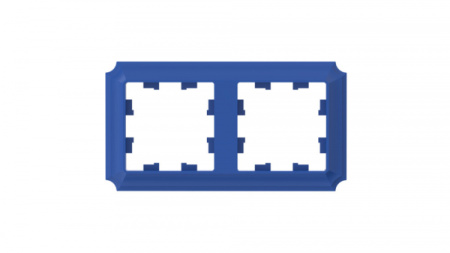 Systeme Electric AtlasDesign Antique Аквамарин Рамка 2-ая, универсальная