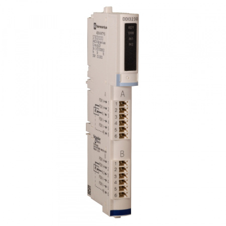 Schneider Electric Modicon Модуль дискретного входа DC 24В, 2 канала (комплект)