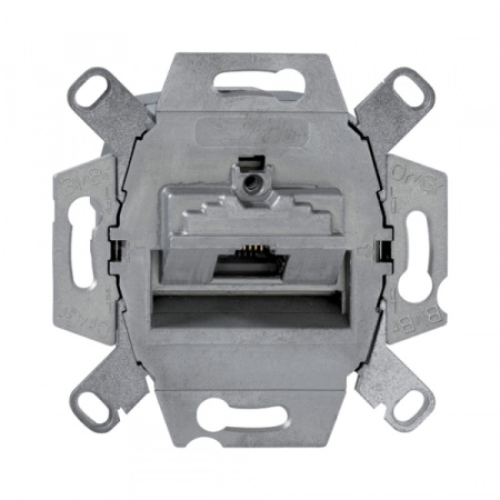 Schneider Electric Merten Механизм розетки компьютерной 1xRJ45 8 конт кат.6