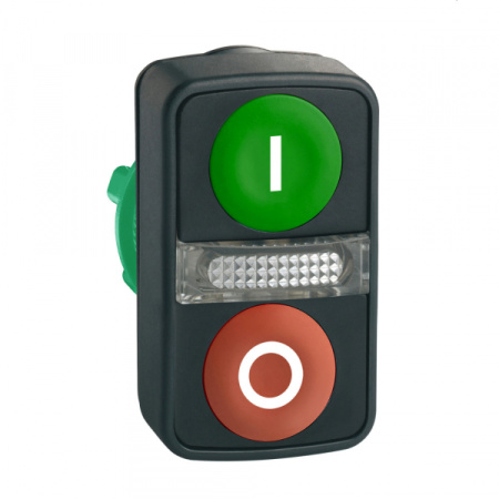 Schneider Electric XB5 Головка кнопки двойная с маркировкой, с подсветкой