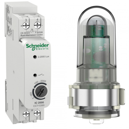 Schneider Electric Сумеречный выключатель ic2000d аналоговый c уличным датчиком освещенности