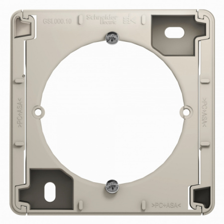 Systeme Electric Glossa Молочный Коробка для наружного монтажа