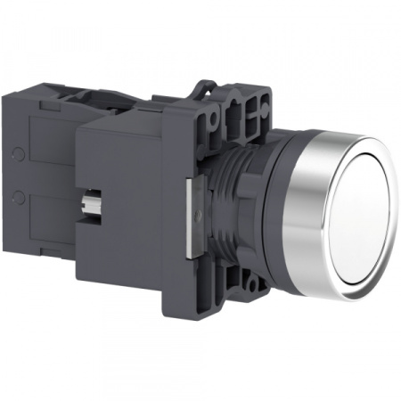 Schneider Electric Кнопка с подсветкой LED, 24В,белая,1НO