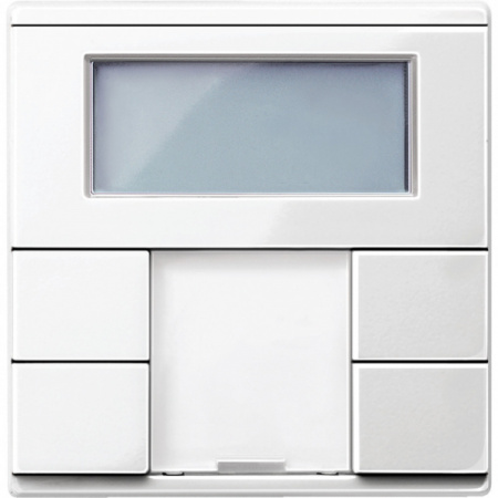 Schneider Electric Merten KNX Бел Выключатель 2-кнопочный Plus с терморегулятором SYM