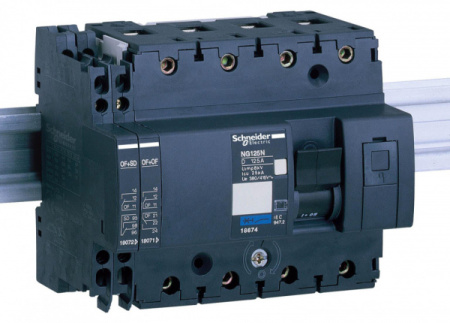 Schneider Electric Acti 9 NG125 NG125 OF+OF Блок-контакт состояния 220-240В (6А) (0,5мод)