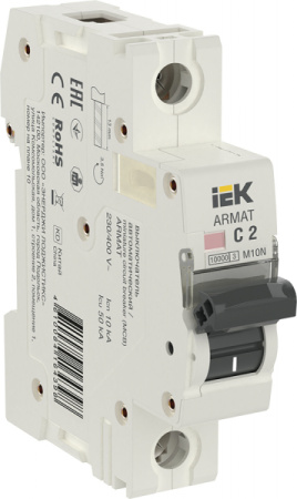 IEK ARMAT Автоматический выключатель M10N 1P C 2,5А