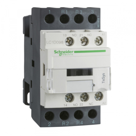 Schneider Electric Contactors D Telemecanique Контактор 4P (2НО+2НЗ), АС1.20А, 24V-, 2.4ВТ